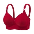 thumbnail image 2 of Penkiiy Women's Push Up Wirefree Bra - Ultra Comfort Breathable Seamless Everyday T-Shirt Bra, 2 of 6