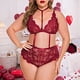 thumbnail image 2 of Picardías calado de encaje de talla grande para mujer, ropa interior Sexy, ropa de dormir, lencería íntima, mono, mono, pijama Fridja nalpqowj39419, 2 of 9