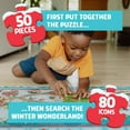 thumbnail image 3 of Puzzle de sol Village de Noël Chuckle & Roar, 3 of 9