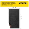 thumbnail image 1 of Boat Carpet, 6 ft x 23 ft Marine Carpet for Boats, Waterproof Black Indoor Outdoor Carpet with Marine Backing Anti-Slide Marine Grade Boat Carpet Cuttable Easy to Clean Patio Rugs Deck Rug, 1 of 7