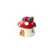 thumbnail image 2 of Miniature Fairy Garden Mushroom House Ornament mini house Plant Pot Figurine DIY Outdoor Decor Home Decoration (Bright Red), 2 of 3