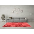 thumbnail image 3 of Ahgly Company Indoor Rectangle Patchwork Red Transitional Area Rugs, 7' x 9', 3 of 4
