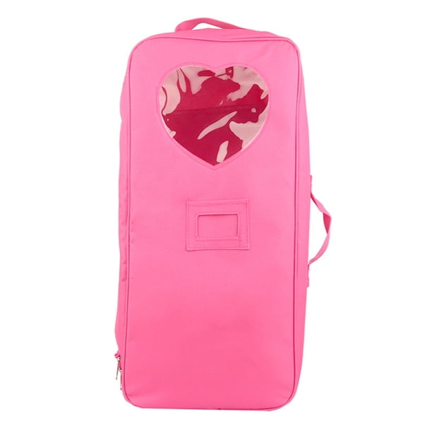 Bolsa de viaje, bolsa de almacenamiento para muñecas, bolsa de transporte, organizador de juguetes para muñecas, accesorios para maletas Estilo B Zulema Portador de muñecas