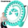thumbnail image 2 of Aro Adelgazante de Viente con Pesas, Ejercicio para Cintura, Entrenamiento en Casa, Peso Ajustable, Hula Hoop Deportivo, Entrenar Abdomninal, 2 of 4