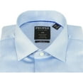 thumbnail image 2 of Men's Shirt Christopher Lena PROPER 100% Cotton Wrinkle Free p720ttsr Blue Slim, 2 of 6