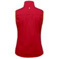 thumbnail image 2 of Little Donkey Andy Women's Lightweight Softshell Vest, Windproof Sleeveless Jacket for Running Hiking Travel, Red S, 2 of 6