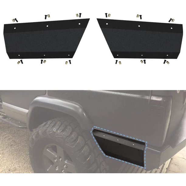 NIXFACE Rear Quarter Panel Armor Rear Quarter Panel Replacement Fit for