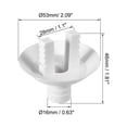 thumbnail image 2 of Conector de manguera de drenaje de aire acondicionado, accesorio en ángulo para unidades mini-split y unidades de ventana AC 28 mm 3 Pcs, 2 of 4