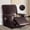 Brown, variant on 100% Waterproof PU Leather Recliner Slipcovers 4-Pieces Stretch Sofa Covers with Pocket Anti-Slip Elastic Strap Furniture Protector for Kids, Pets (Black, 1 Seater)