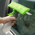 thumbnail image 2 of Coofit Car Cleaning Brush Water Spray Window Brush Window Wiper Windshield Cleaner, 2 of 10