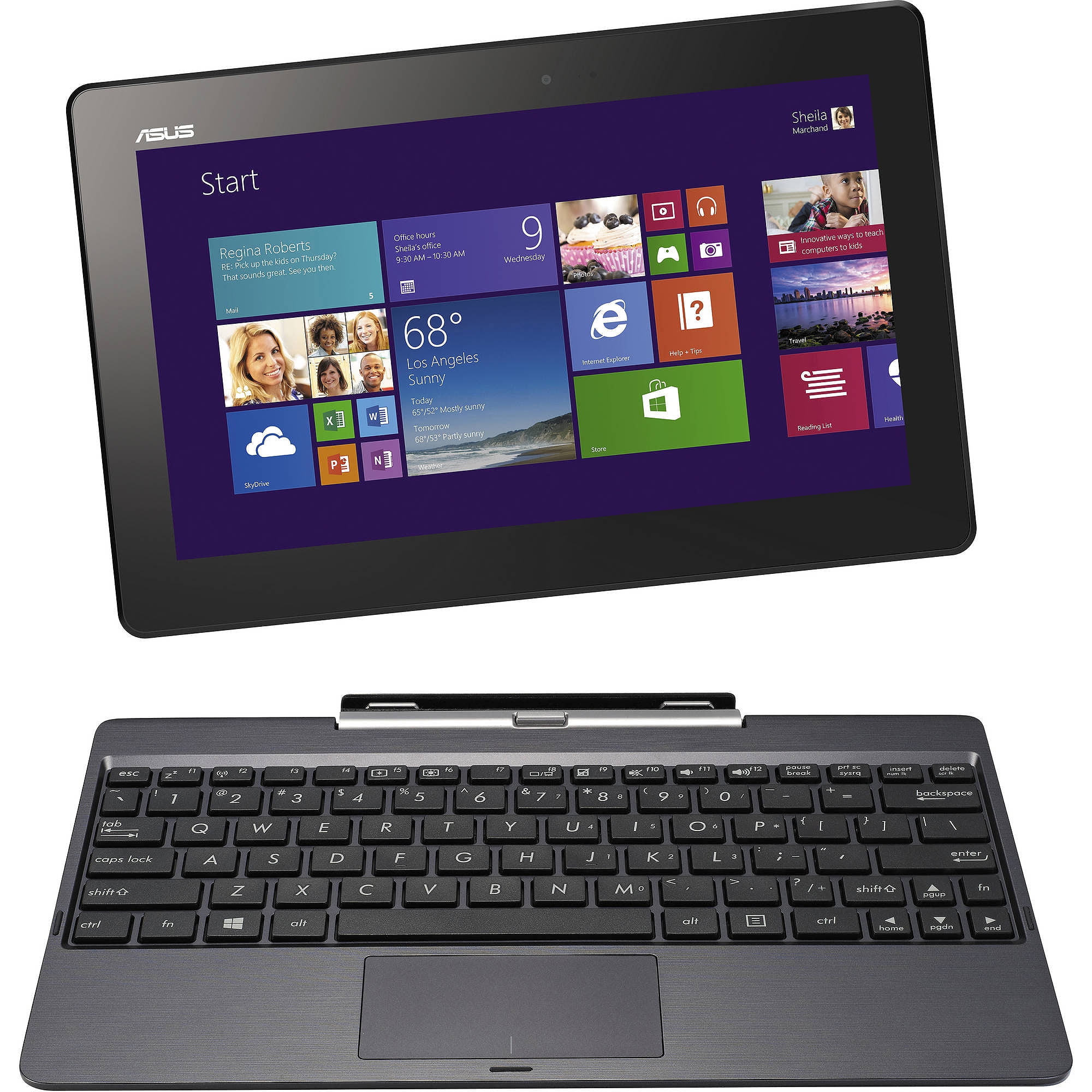 Asus T100 10.1" Tablet 64GB Quad Core Refurbished