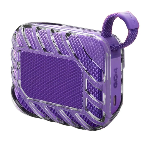 Funda NSHOLSTAME Go 4 - Altavoz Bluetooth (TPU), color blanco transparente