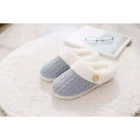 

ONTNO Women s Home Bedroom Indoor Outdoor Slippers Moon Shoes Cotton Slippers Wool Slippers Memory Foam