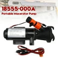 thumbnail image 1 of Pompe à Déchets pour Macerator Portable 18555-000A pour Caravane VR 12V C.c., 1 of 15