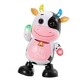 thumbnail image 1 of Musical Dancing Cows Toy Durable Swinging Cow Model Ornaments for Kids Families Christmas Gifts, 1 of 5
