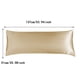 thumbnail image 3 of Funda de almohada de seda artificial de varios colores, doble cuerpo, extendida, 51 x 137 cm (20 x 54 pulgadas), 3 of 8
