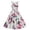 AA-Purple465, variant on Sleeveless Wrap V Neck Vintage Midi Dress for Women Floral Print A-Line Swing Spring Tea Party Gown