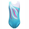 thumbnail image 2 of BAOHULU Gymnastics Leotards for Girls Dance Unitards Matching Shorts Set Sleeveless Dancewear, 2 of 7