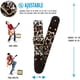 thumbnail image 2 of Correa para guitarra, Strap guitarra acústica, bajo eléctrico, guitarra eléctrica Kidam Safari leopardo, 2 of 3