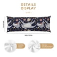 thumbnail image 3 of Fotbe Sloths Dancing Funda para Almohada Corporal con Diseño, Funda de Microfibra Ultrasuave de 20x54 Pulgadas, Ropa de Cama Elegante, 3 of 7