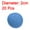 Light Blue, variant on Uxcell Wool Felt Balls Beads Woolen Fabric 0.79" 20mm Light Blue for Home Crafts 20Pcs