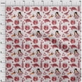 thumbnail image 4 of oneOone Polyester Spandex Dark Rose Brown Fabric Earth Fabric For Sewing Printed Craft Fabric By The Yard 56 Inch Wide, 4 of 4