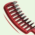 thumbnail image 5 of Hairy Cepillo de pelo para desenredar, cerdas, peine antiestático para masaje del cuero cabelludo para hombres y mujeres, 5 of 5