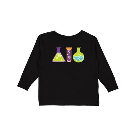 

Inktastic Scientist Kids Chemistry Beakers Boys or Girls Long Sleeve Toddler T-Shirt