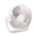 thumbnail image 3 of Ventilador solar redondo de 6 pulgadas, 10 W, portátil, alimentado por panel solar USB, para refrigeración y ventilación., 3 of 14