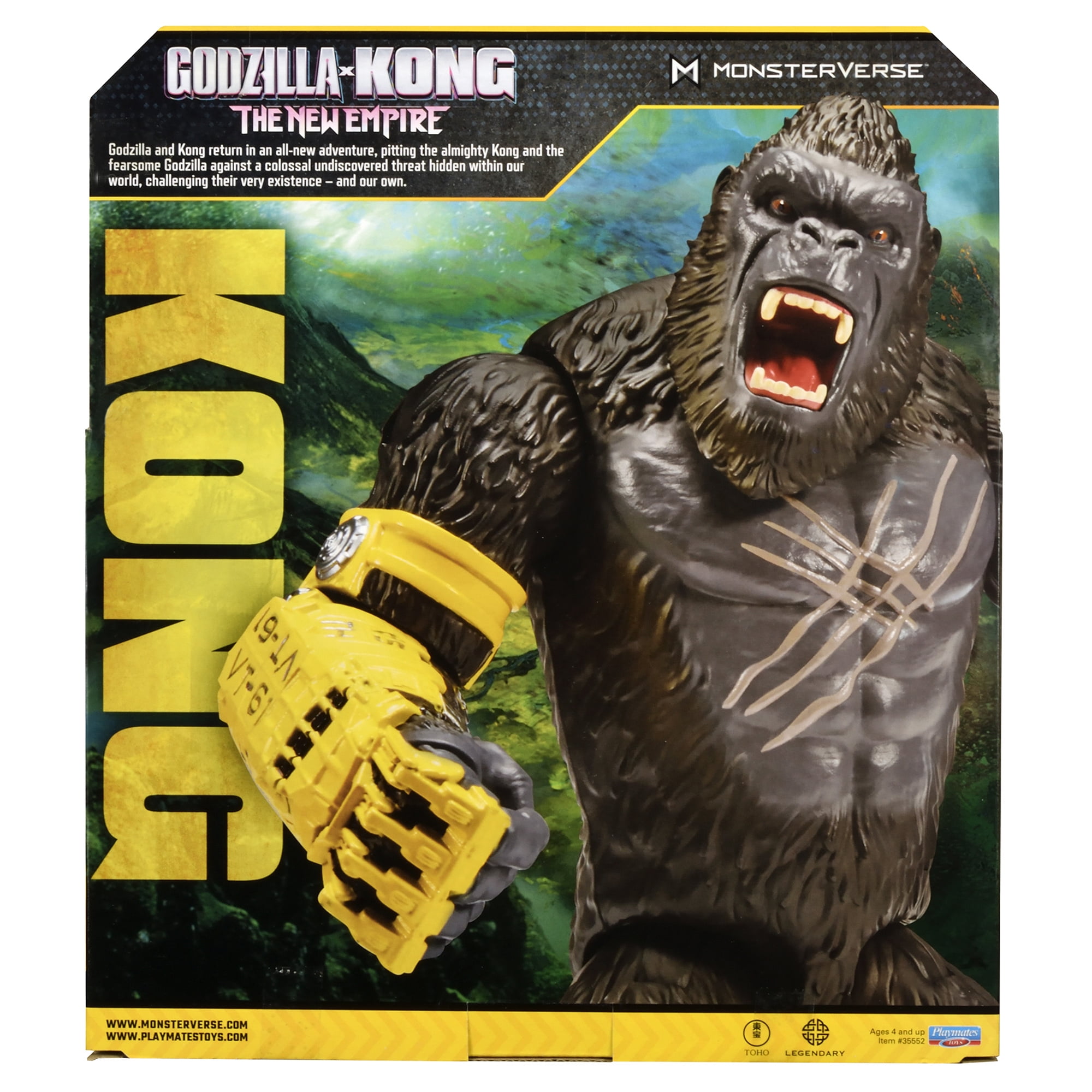 Godzilla x Kong: 11 Giant Godzilla Figure by Playmates Toys 