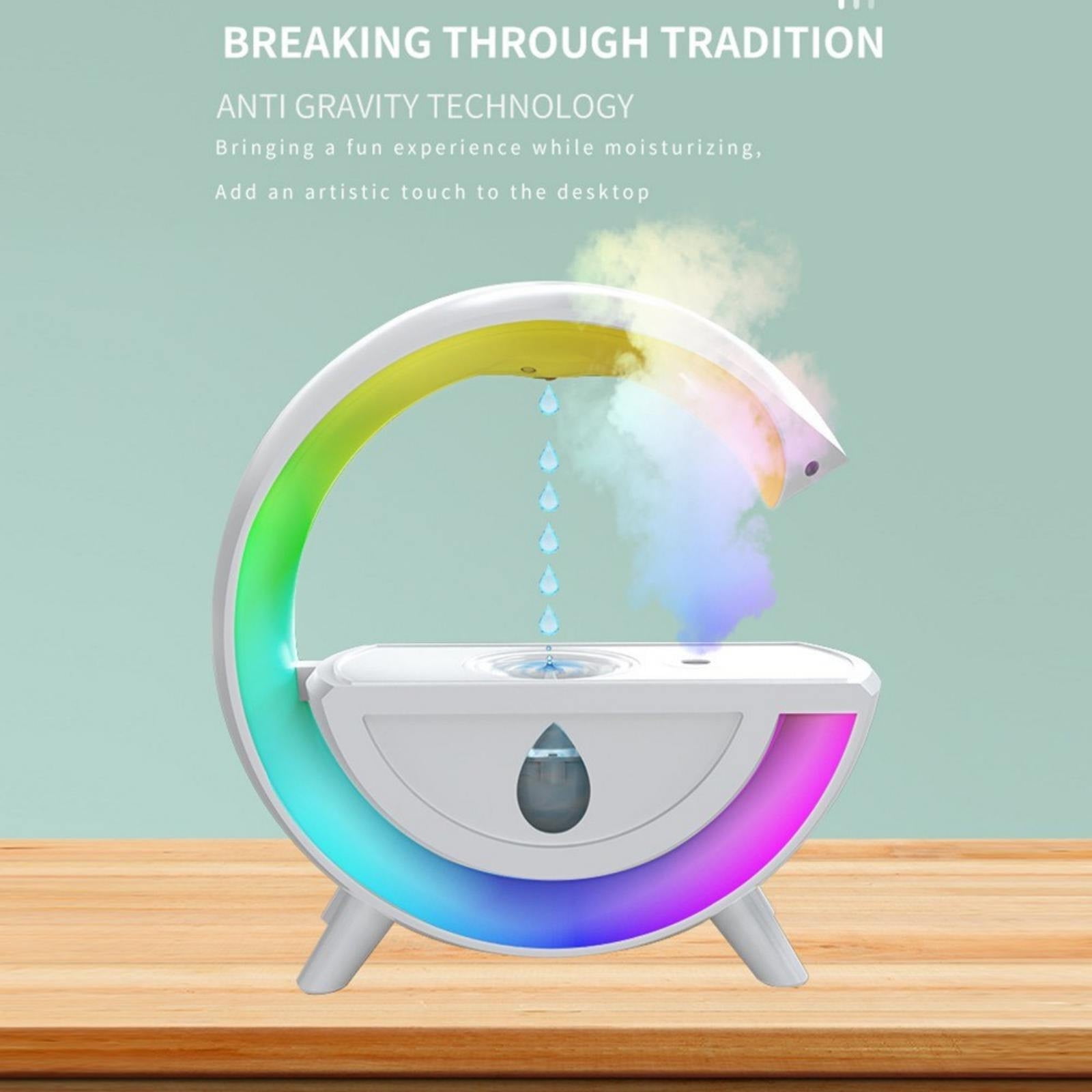 Jubipavy 350ml Humidifier Gravity Design Cool Mist Humidifiers Humidifier Integrated Large Capacity