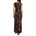 thumbnail image 2 of Kay Unger womens  Liana Column Gown, 14, Purple, 2 of 3