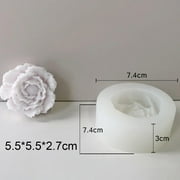 JDH Silicone Flower Silicone Candle Mold Soap Wax Making Aromatherapy Decor Crafts Home H8I8