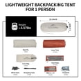 thumbnail image 4 of Tent NatureHike Cloud-Up, ultraligero impermeable para 1 persona, 4 of 8