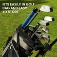 thumbnail image 6 of 2 Pack Golf Alignment Stick Sticks Training Aid Rods Rod Cover Tool Swing Trainer Aids, Foldable Practice Rods Training Aiming Putting Full Swing Trainer Posture, 6 of 9