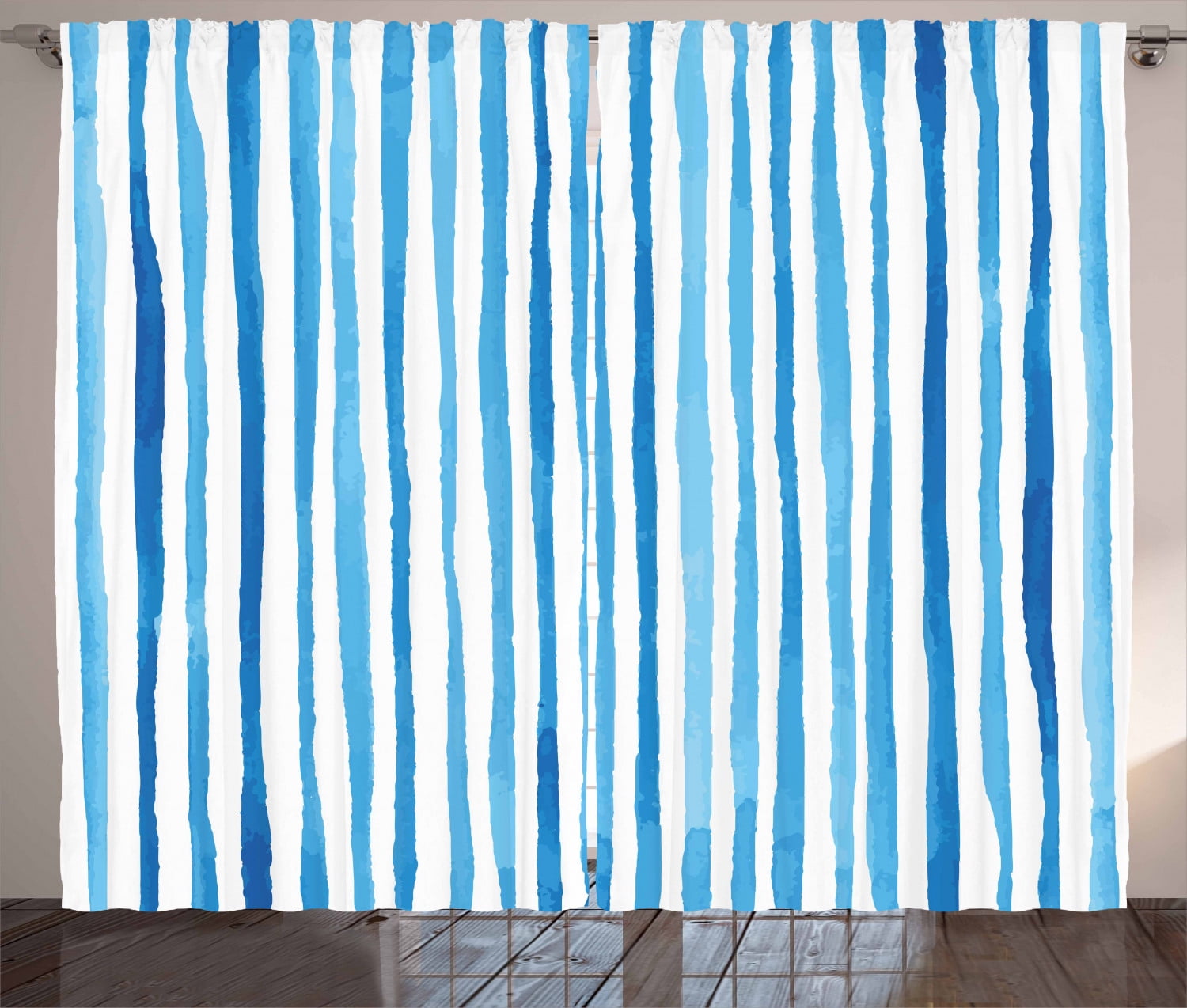 Window Treatment Drapes Nautical Home Decor Striped Curtains You