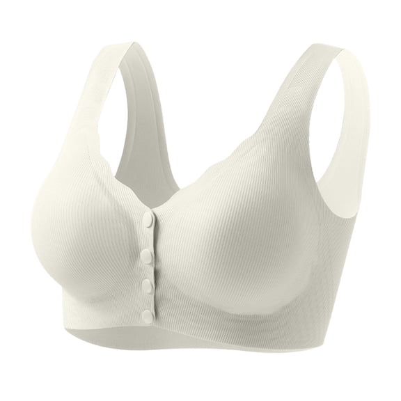 Wireless Bras with Support and Lift Plus Size Thin Front Open Breast Reducing Bra Wireless Bras