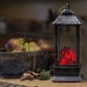 thumbnail image 4 of Lámpara de viento navideña, simulación de carbón negro, lámpara de fuego, chimenea, pequeña lámpara de viento, lámpara de llama, decoración, 4 of 5