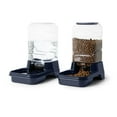 thumbnail image 3 of Vibrant Life Gravity Pet Feeder for Dogs and Cats, Small, Navy, 3 Pound Capacity, 3 of 5