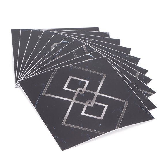 Imitation Tuile Autocollant, 10pcs Tuile Mur Autocollant Papier Peint PVC Maison Précision Ingénierie