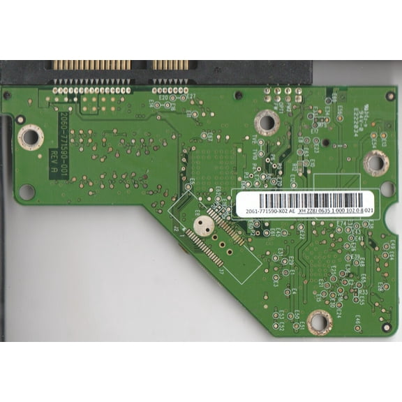 WD2500AAJS-08L7A0, 2061-771590-X02 AE, WD SATA 3.5 PCB