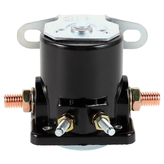 USHOBE 1Set Automobile Starter Solenoid for Engine Start Control and Optimal Functionality Metal 2.8x2.4x2.0in