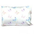 thumbnail image 5 of Saturday Park Ombre Butterflies 100% Organic Kids' Cotton Sheet Set,Queen, 5 of 10