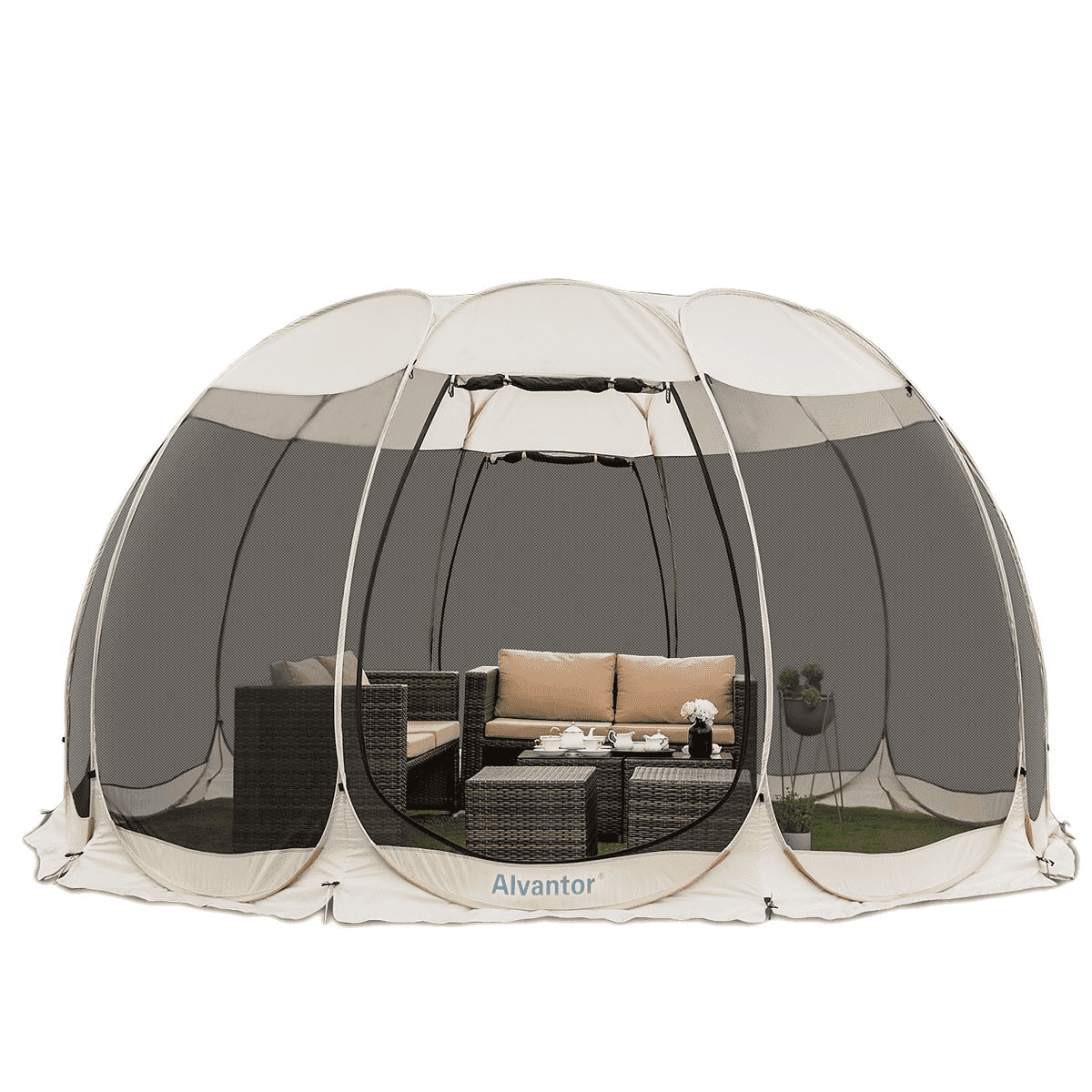 Coleman Skyshade 10 x 10 Screen Dome Tent - Walmart.com