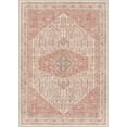thumbnail image 4 of Well Woven Apollo Flatwoven San Marino Beige Coral 5'3" x 7'3" Area Rug, 4 of 7