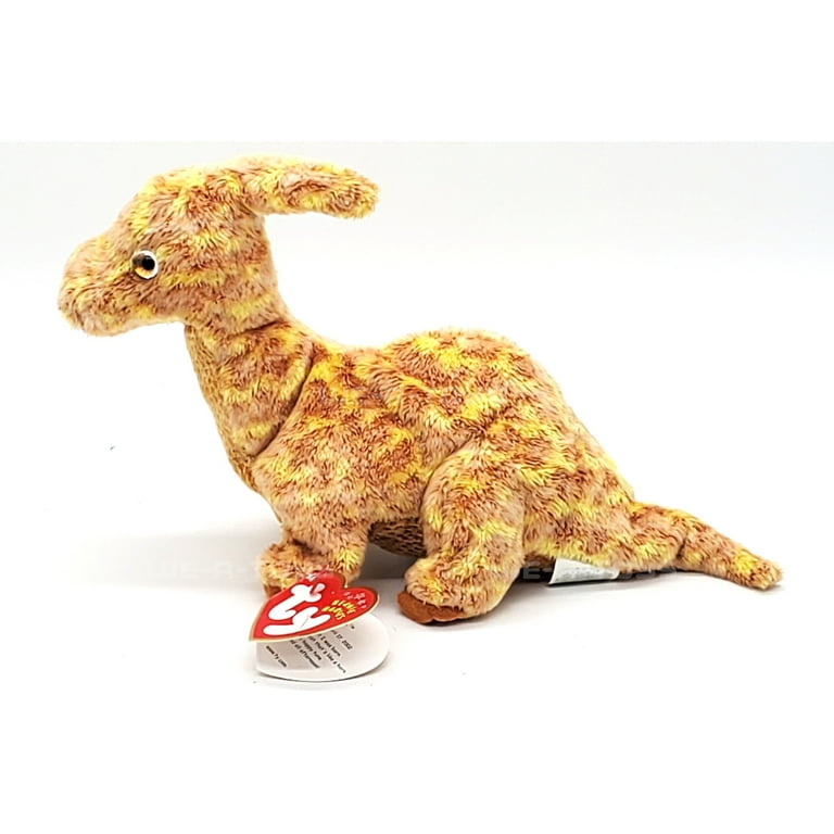 Ty Beanie Baby Plush Dino: Tooter the Dinosaur Perfect for