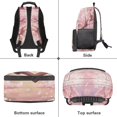thumbnail image 6 of Pzuqiu Cherry Blossom Axolotl 17 Inches Customized School Backpack for Girls Personalized Schoolbags with Adjustable Shoulder Strap Custom Backpack with Name for Students Age 6-12, 6 of 7