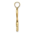 thumbnail image 2 of Auriga Fine Jewelry 10K Yellow Gold 3-D Paint Brush Charm for Women (L-20.2 mm, W-3.7 mm), 2 of 7