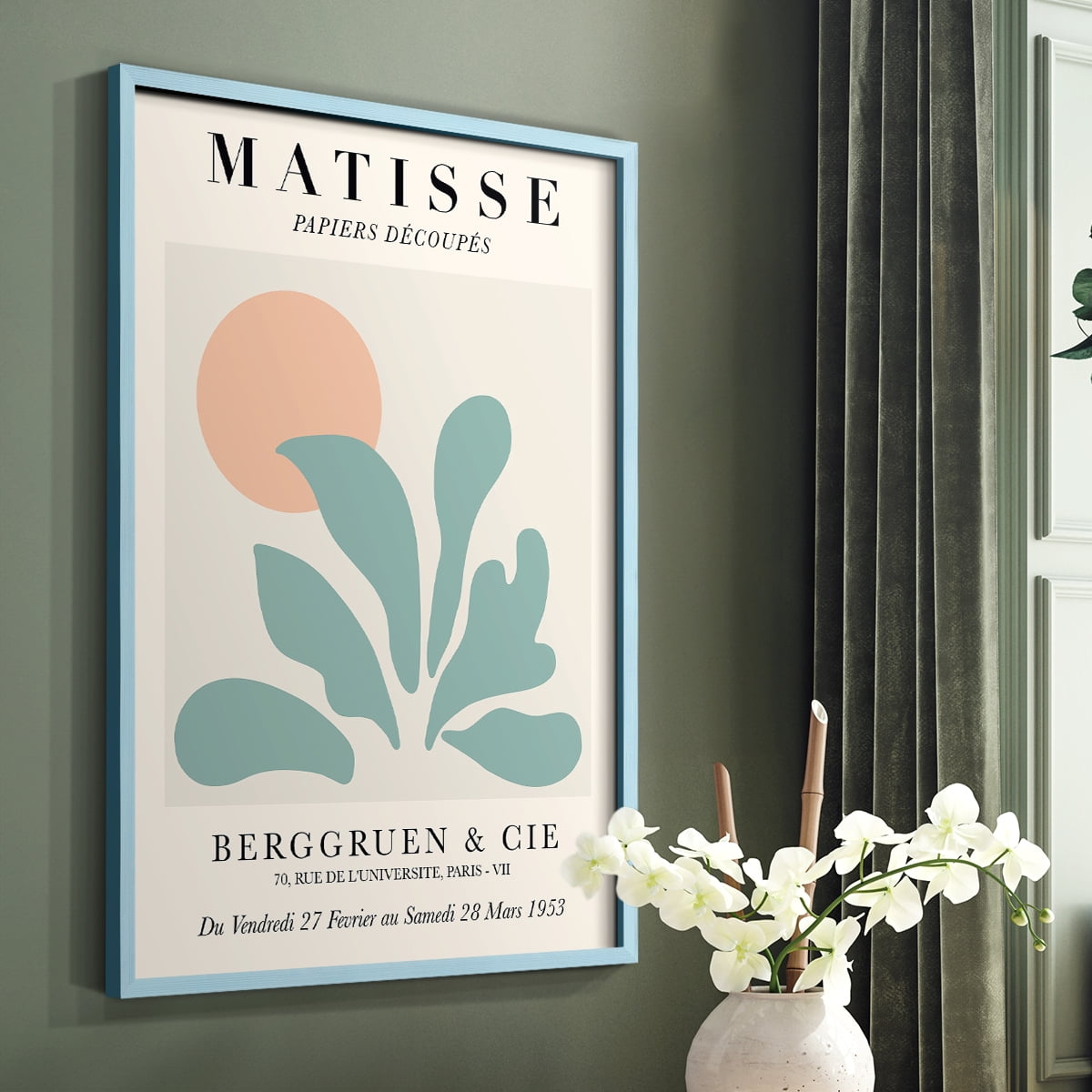 Matisse XCIII Framed Print - Solid Wood