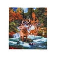 thumbnail image 3 of JML Animal Printed Lightweight Super Soft Fleece Throw Blanket Deer, 3 of 5